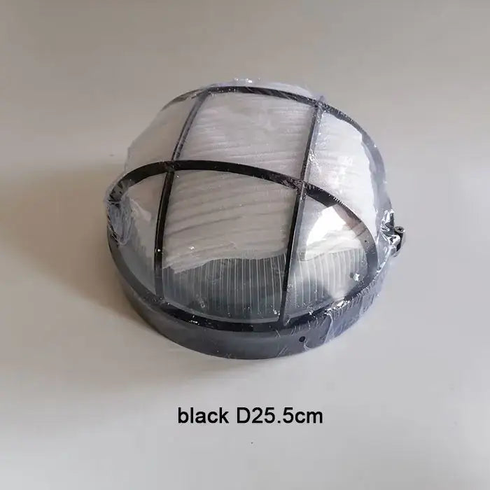 Bronze Metal Cage Ceiling Light