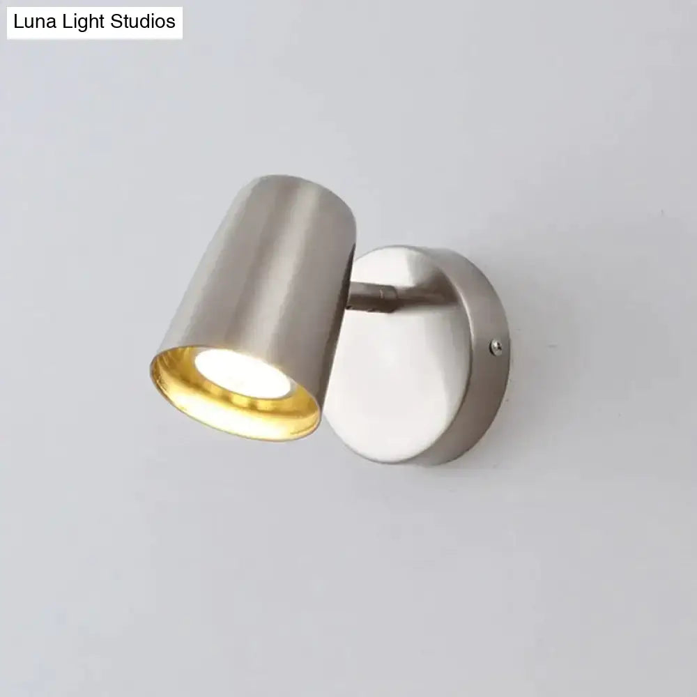 Nickel LED Wall Sconce