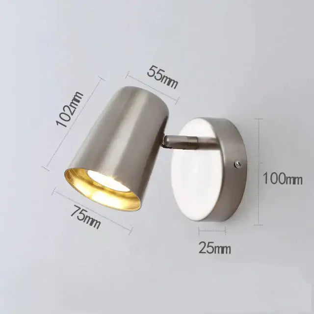 Nickel LED Wall Sconce