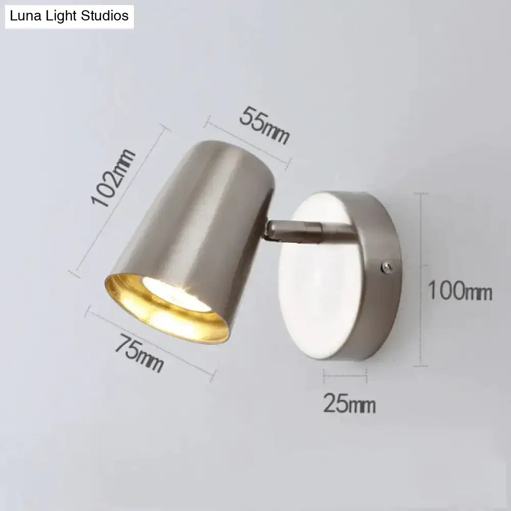 Nickel LED Wall Sconce