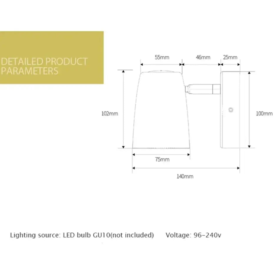 Nickel LED Wall Sconce