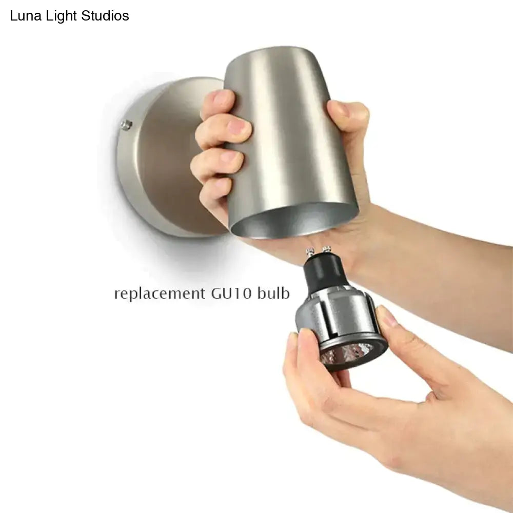 Nickel LED Wall Sconce