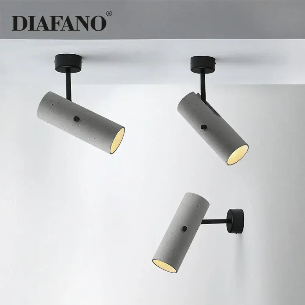 Concrete Wall Sconce Lamp