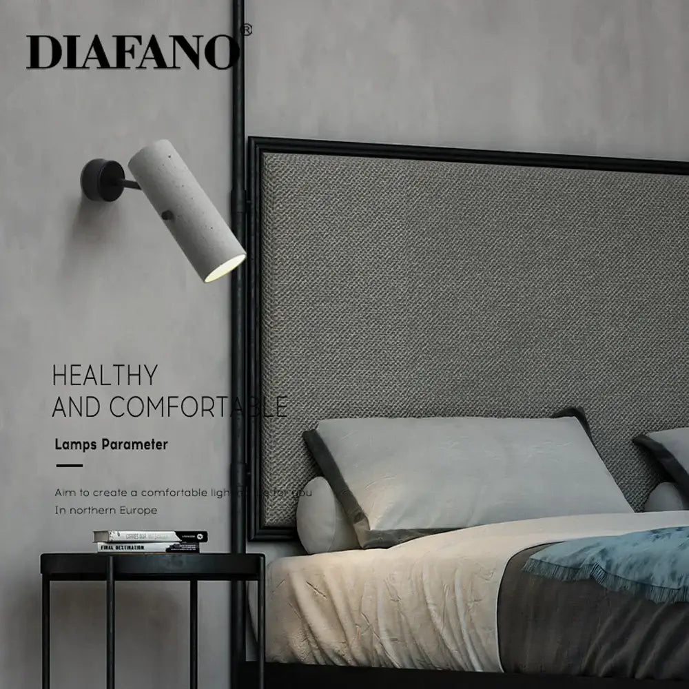 Concrete Wall Sconce Lamp