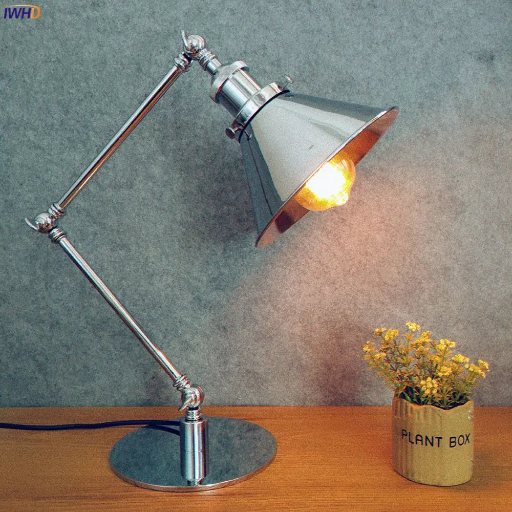 Chrome LED Table Lamp