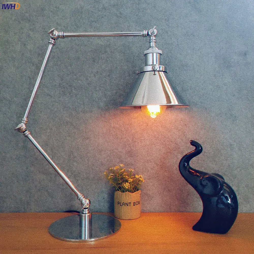 Chrome LED Table Lamp