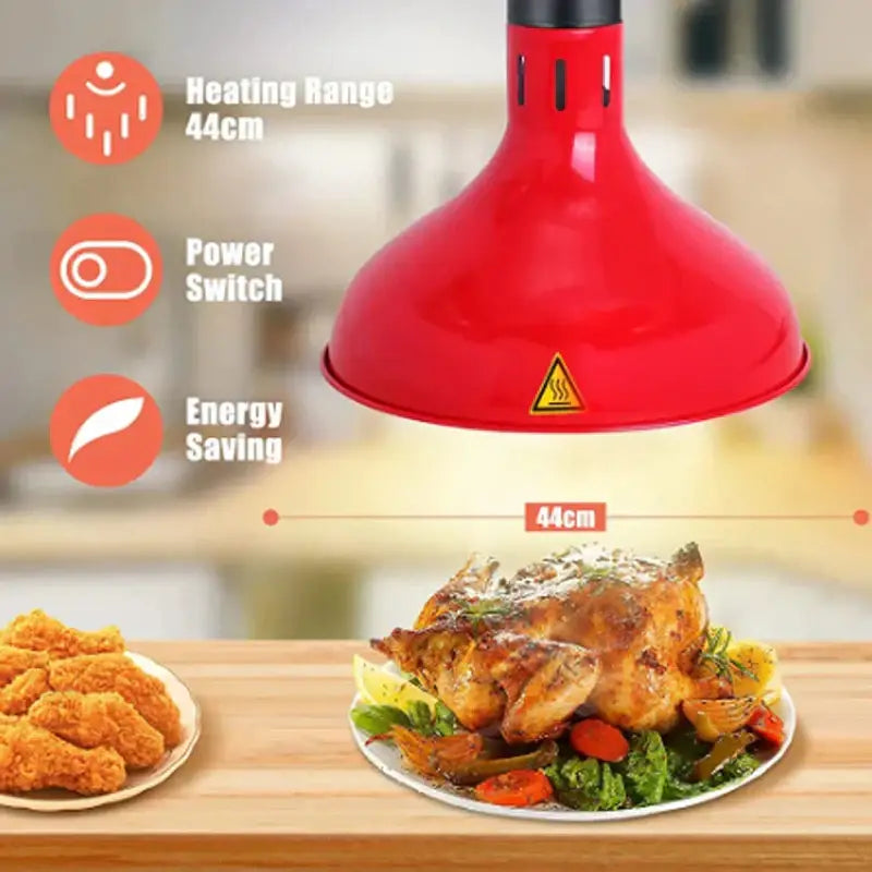 Copper Kitchen Heat Lamp