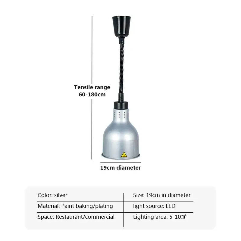 Copper Telescopic Pendant Light