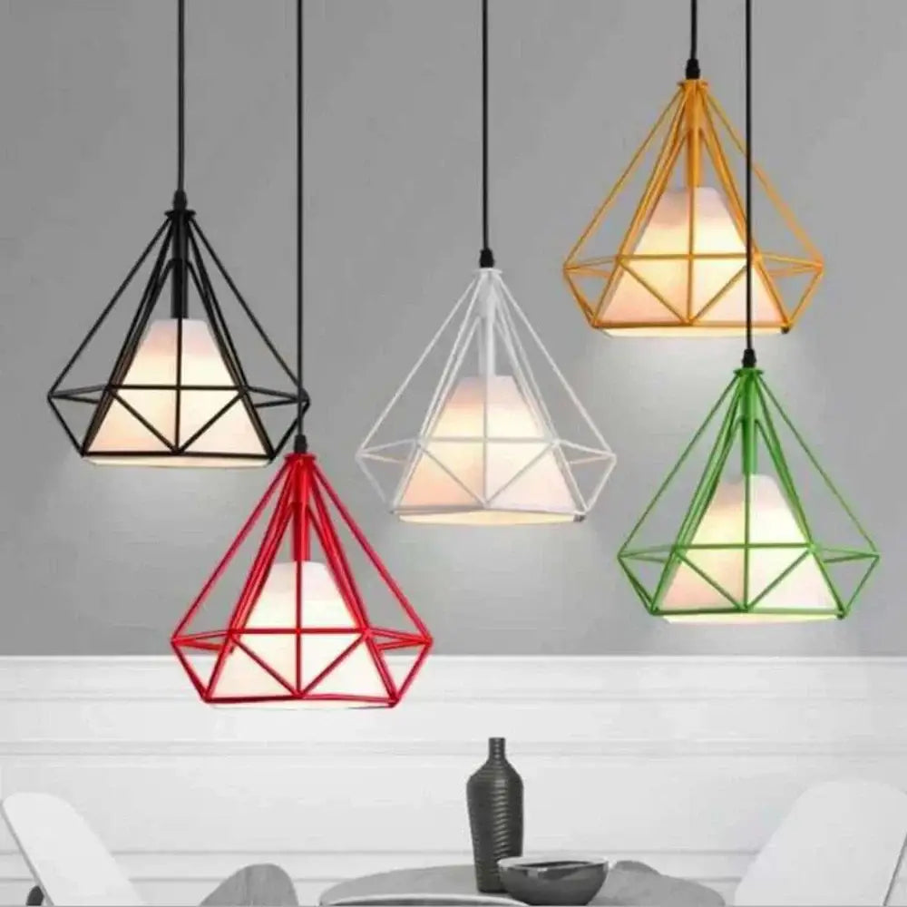Black Diamond Cage Chandelier