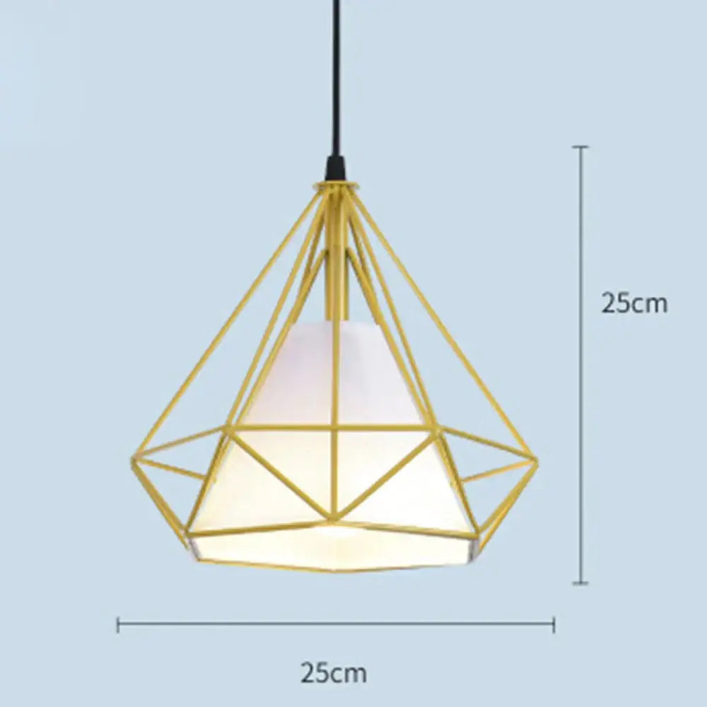 Black Diamond Cage Chandelier
