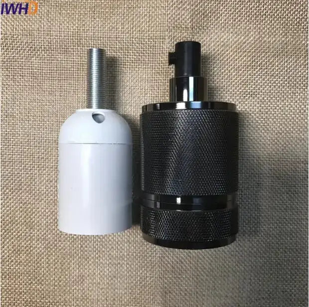 Metallic E27 Socket Lamp Holder