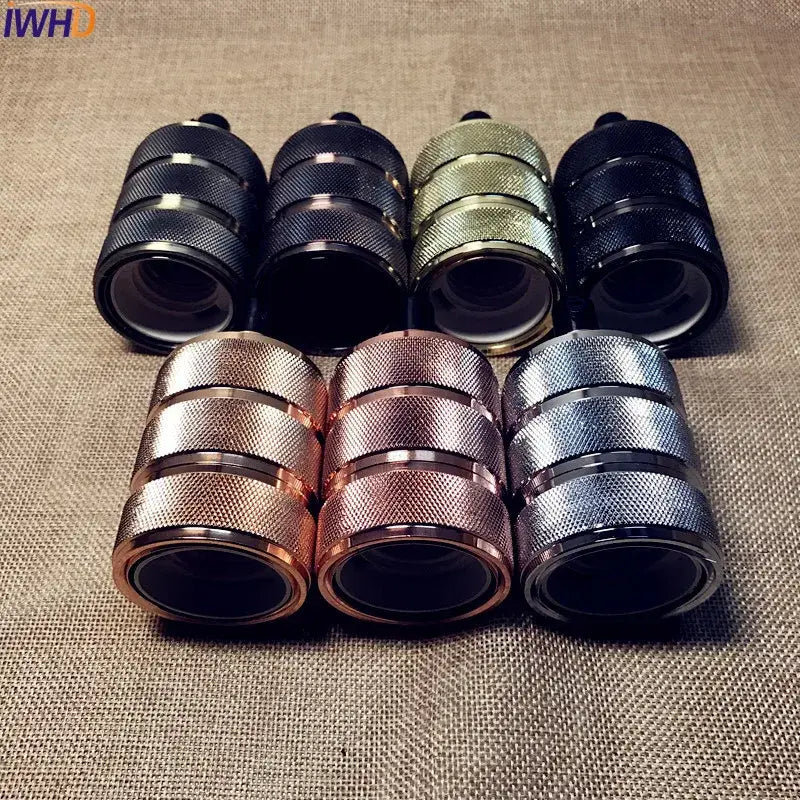 Metallic E27 Socket Lamp Holder