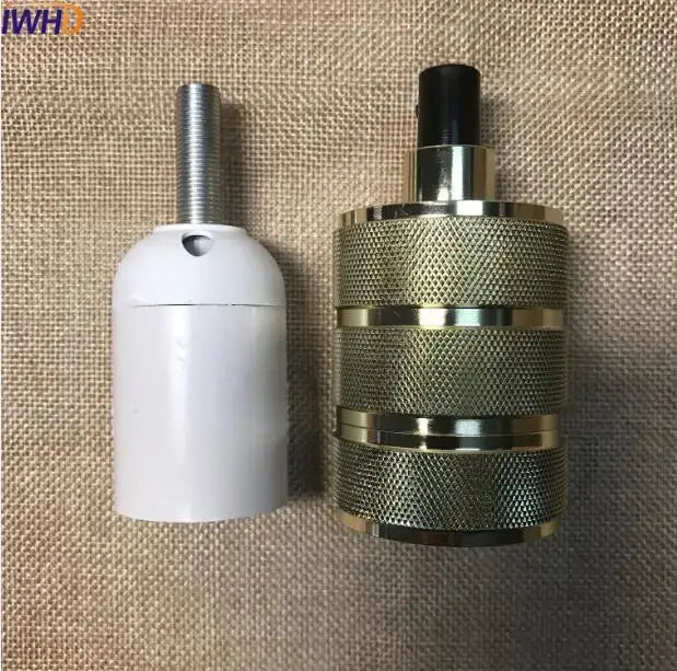 Metallic E27 Socket Lamp Holder