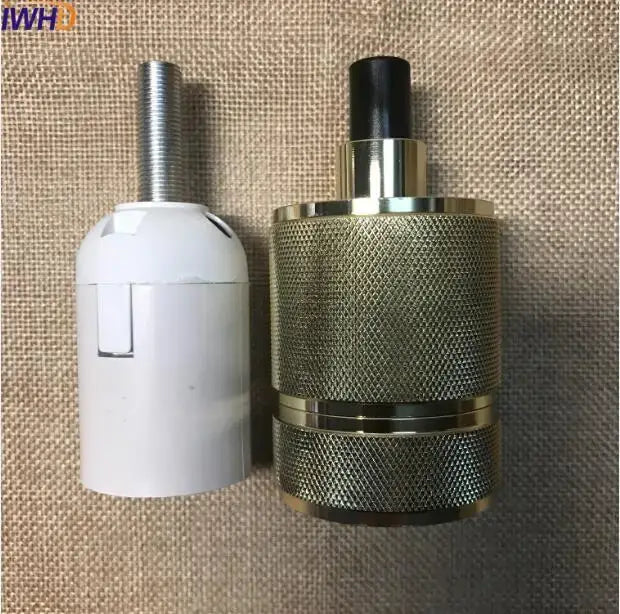 Metallic E27 Socket Lamp Holder