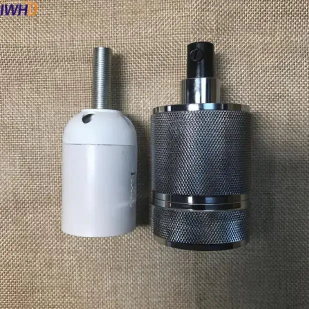 Metallic E27 Socket Lamp Holder