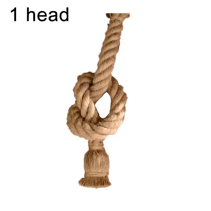 Wicker Rope Pendant Light