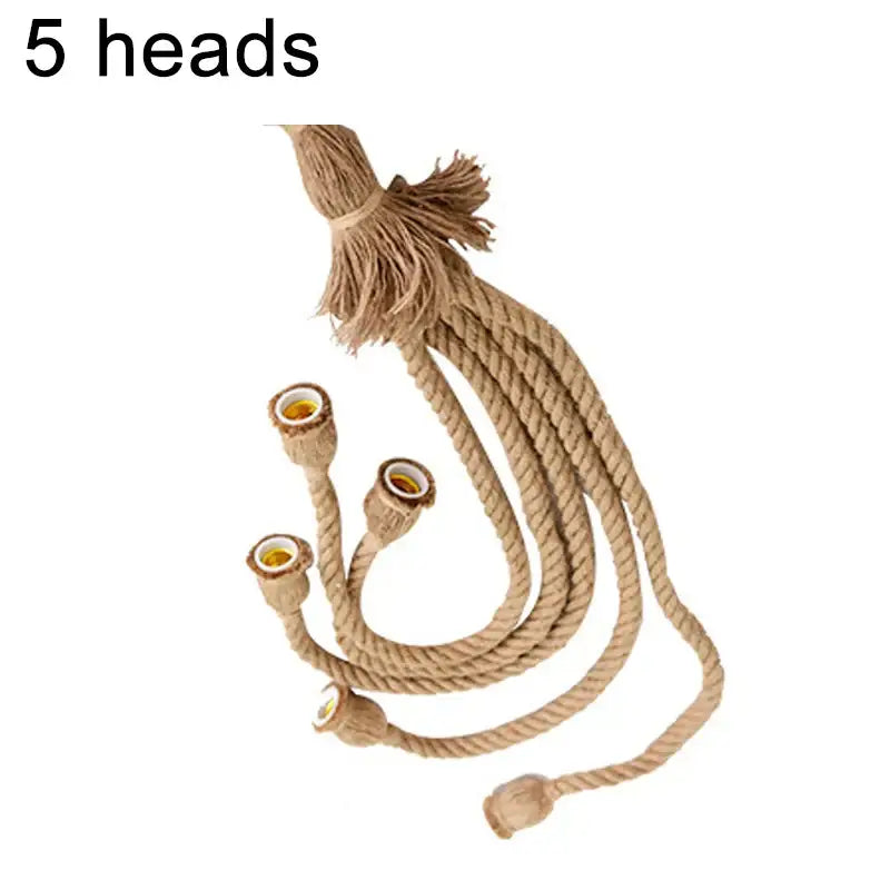 Wicker Rope Pendant Light