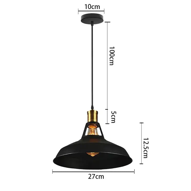 Bronze Dome Pendant Light