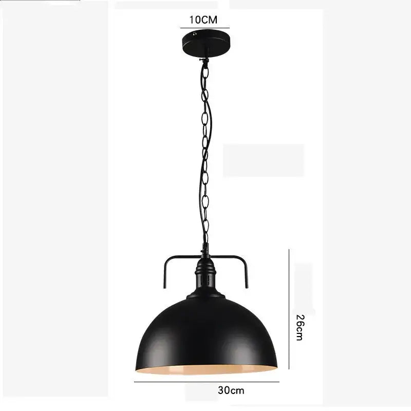 Bronze Dome Pendant Light