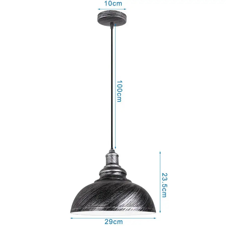 Bronze Dome Pendant Light