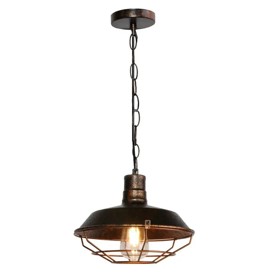 Bronze Dome Pendant Light