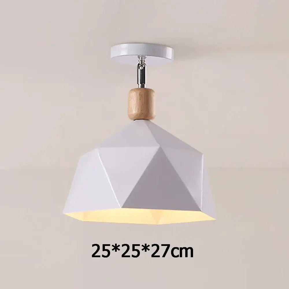 Green Wood Pendant Light for Vintage Kitchen
