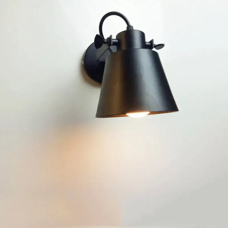 Black Iron Loft Sconce