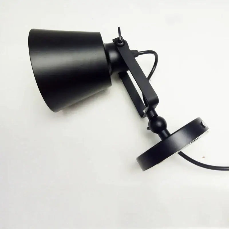 Black Iron Loft Sconce