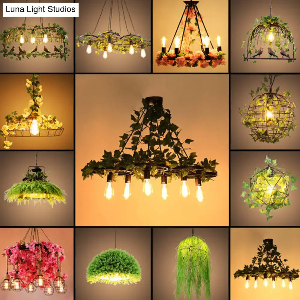 Black Metal Multi-Size Pendant Light