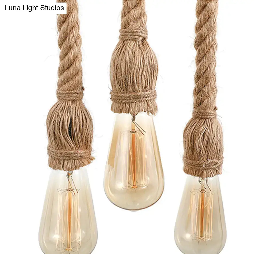 Beige Yellow Rope Island Light