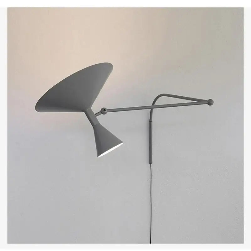 Black Swing Arm Wall Lamp