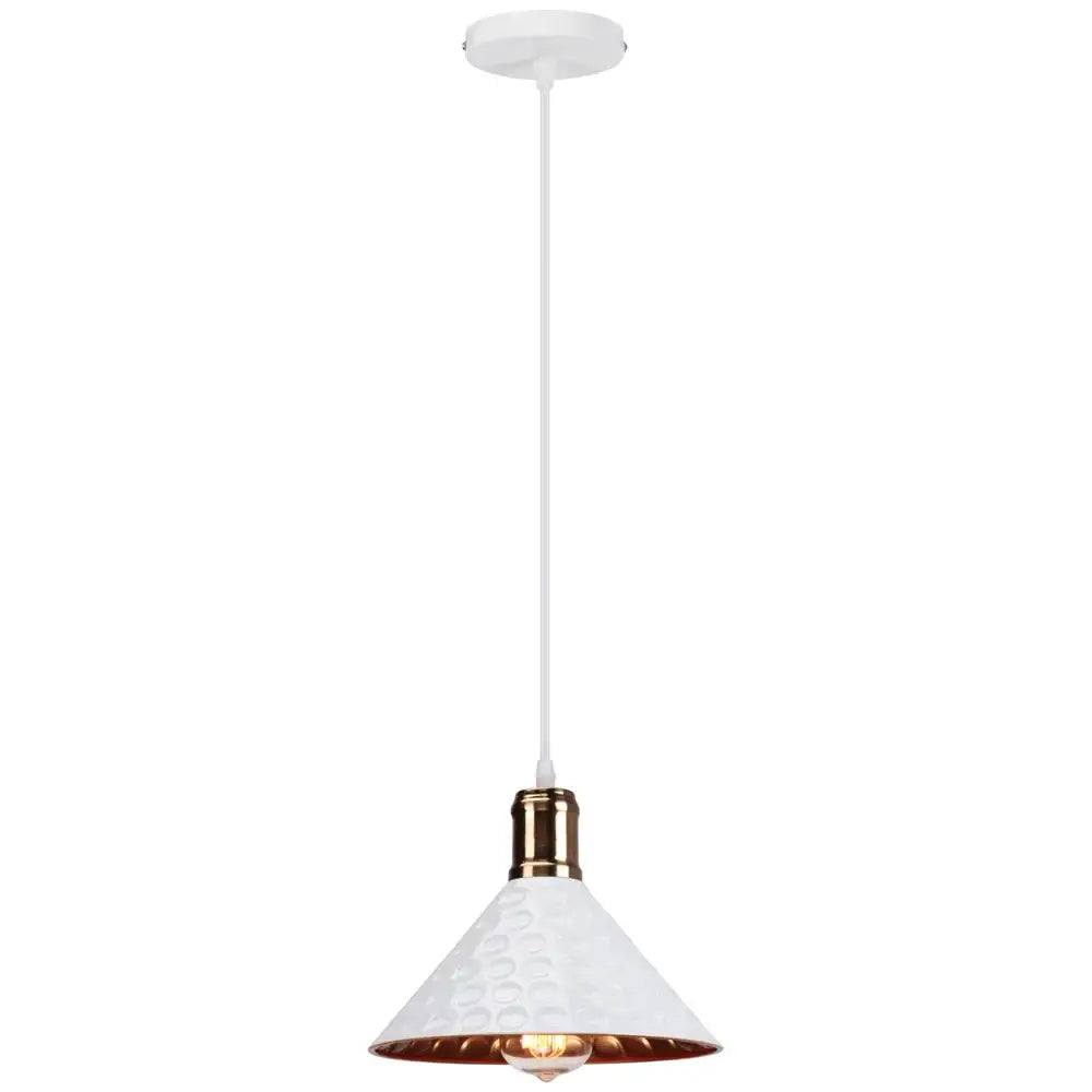 Hammered Copper Pendant Lamp