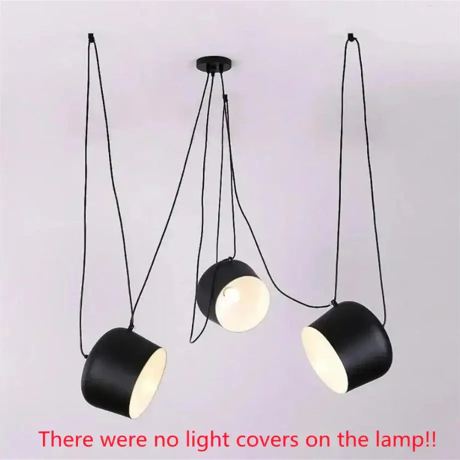 Black Spider Pendant Lamp