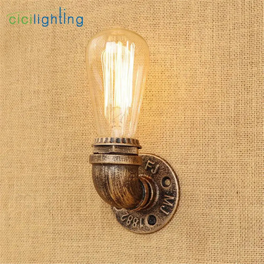Brass Steampunk Wall Lamp