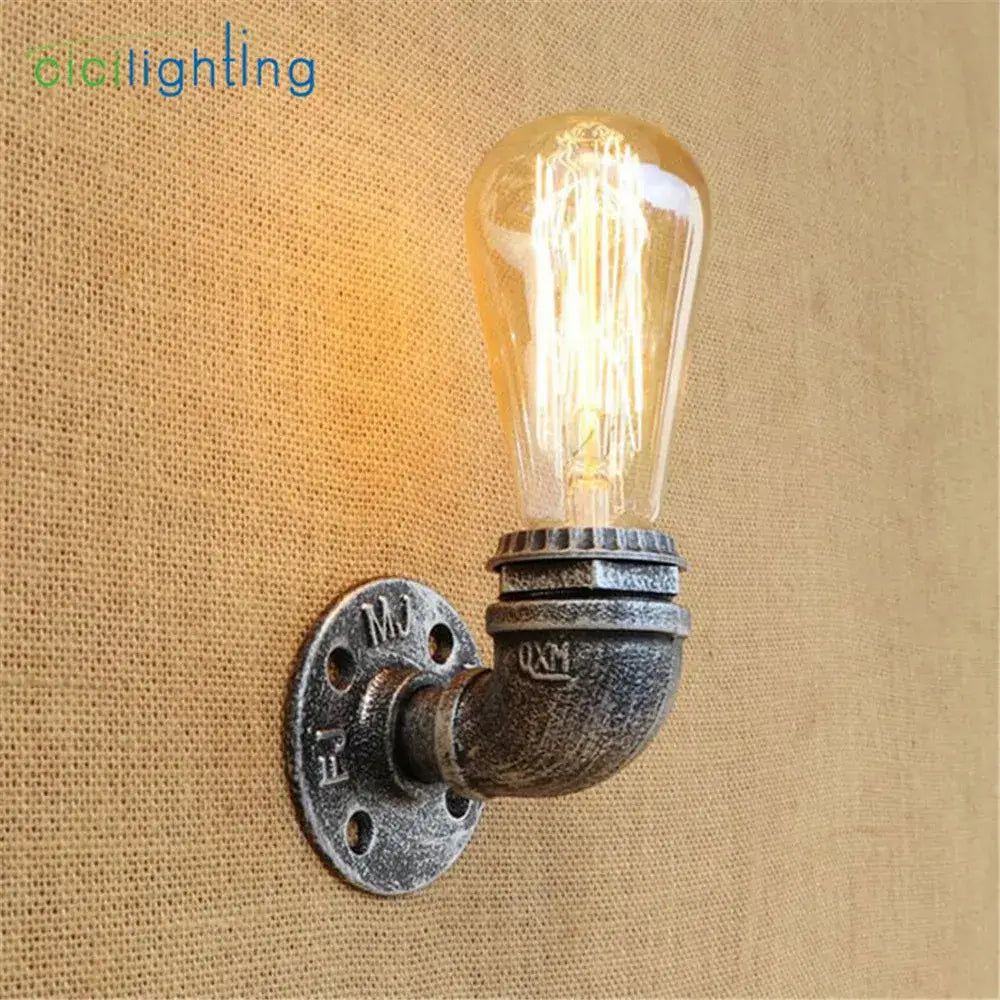 Brass Steampunk Wall Lamp