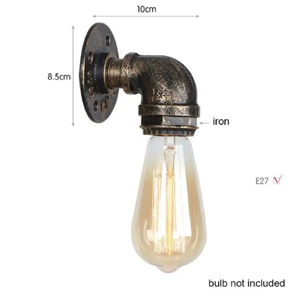 Brass Steampunk Wall Lamp