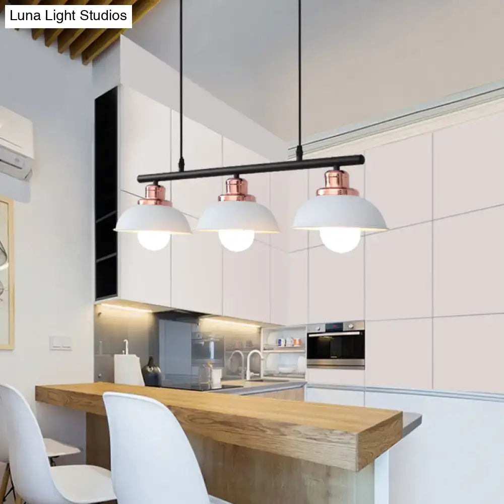 Black Brass Kitchen Ceiling Light