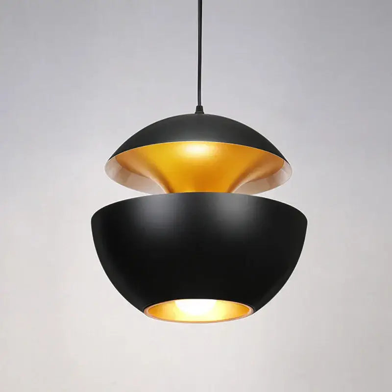 Matte Black Dome Pendant