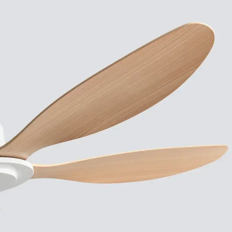 White Wood 56-Inch Industrial Ceiling Fan