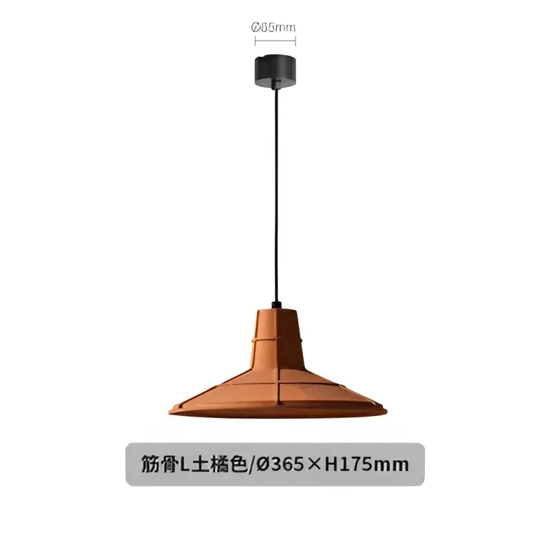 Terracotta Cement Pendant Lamp