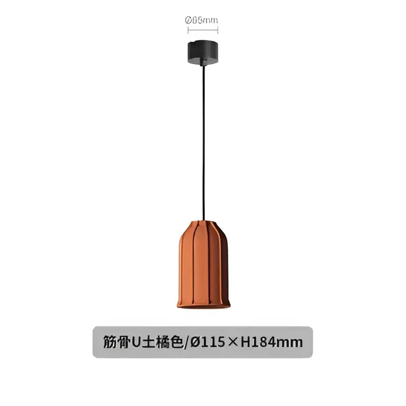 Terracotta Cement Pendant Lamp
