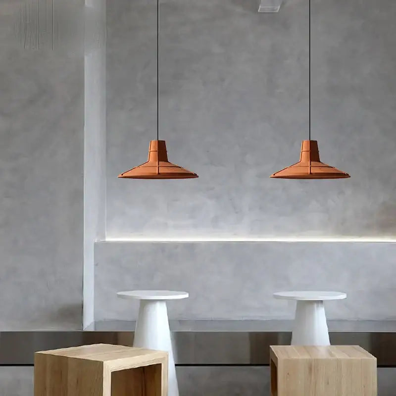 Terracotta Cement Pendant Lamp