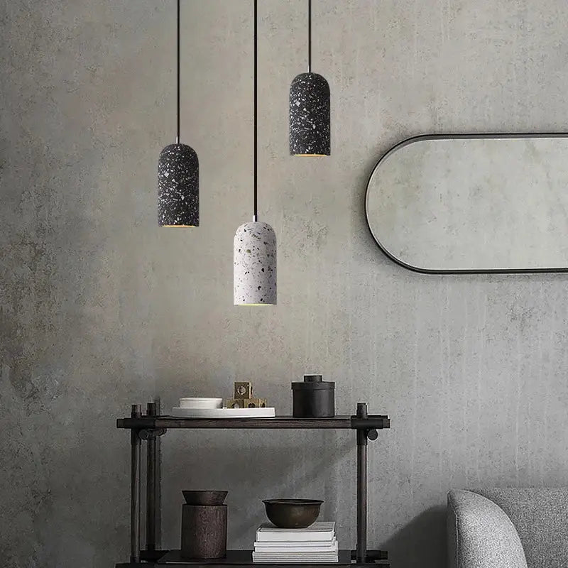 Terrazzo Cement Pendant Light