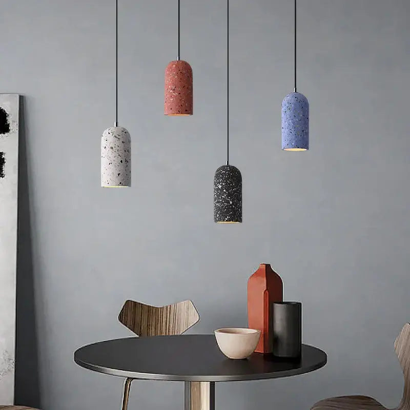 Terrazzo Cement Pendant Light