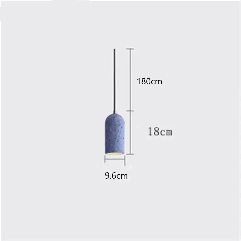 Terrazzo Cement Pendant Light
