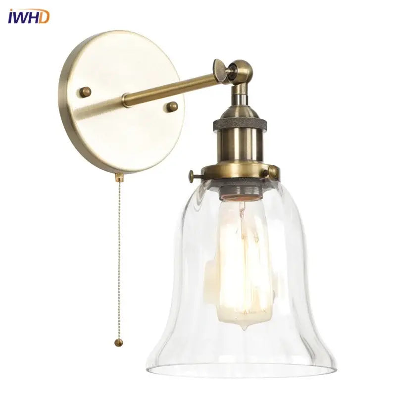 Antique Brass Wall Sconce