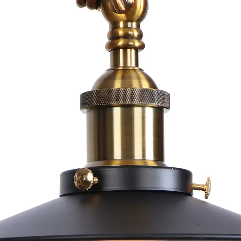 Black Iron Adjustable Sconce