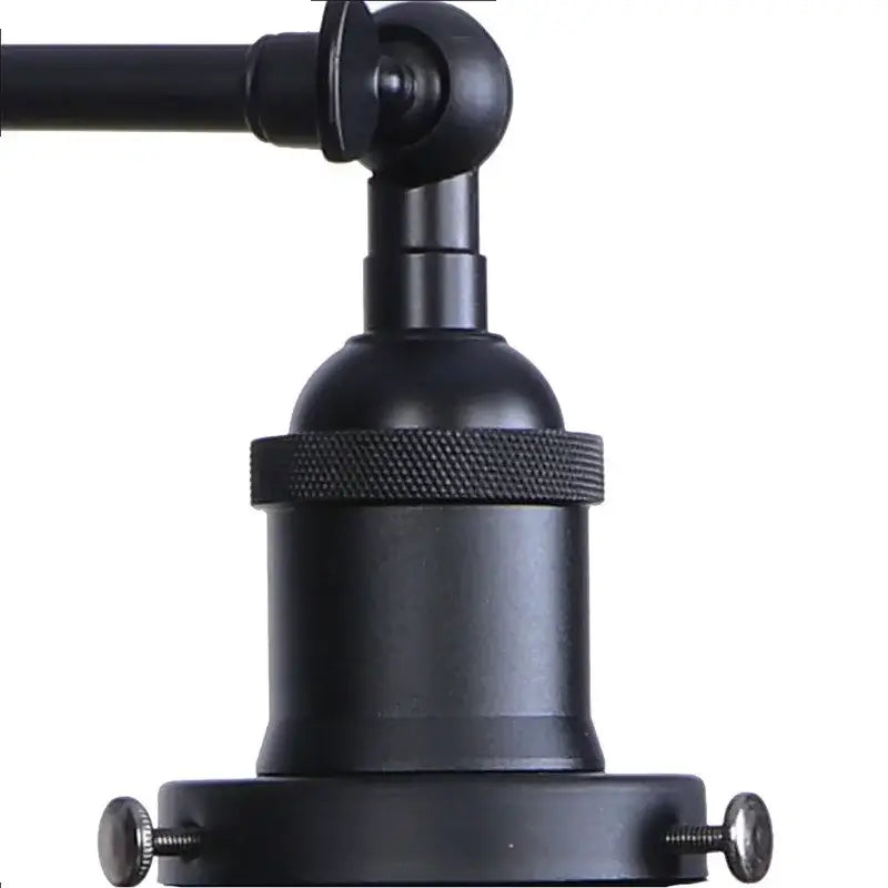 Black Glass Sconce Lamp