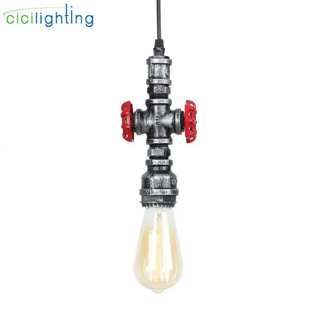 Brass Pipe Pendant Light