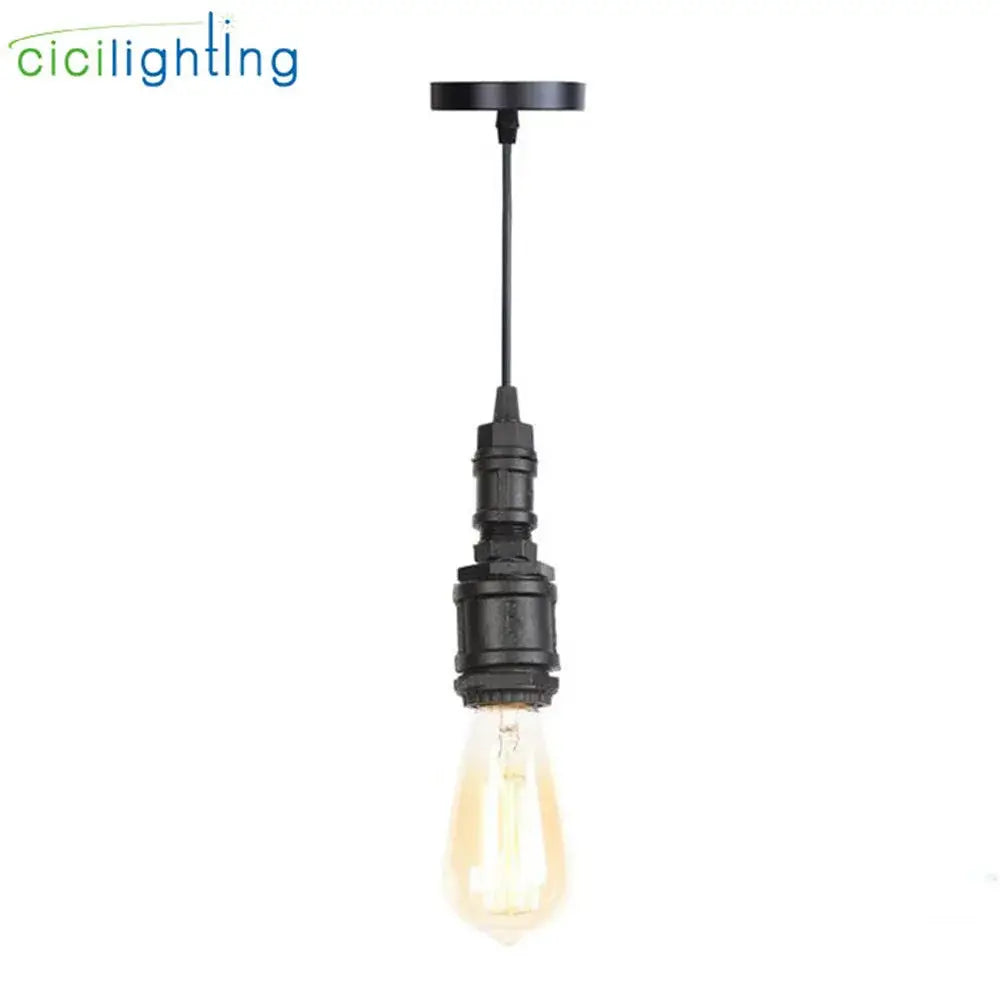 Brass Pipe Pendant Light